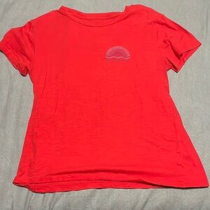 Billabong red medium women’s Tshirt